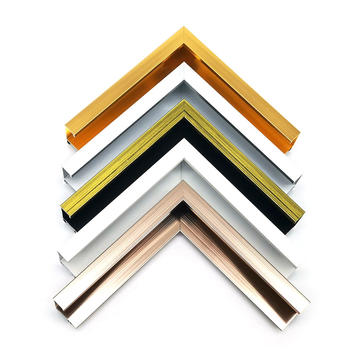 Aluminum picture frames moulding custom size and design for home decoration