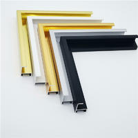 aluminum frame profiles for photo and picture decorations