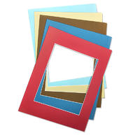 custom size of mat board for picture frames various of colors